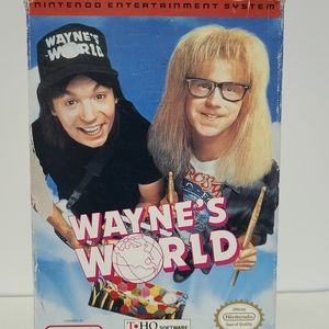NES Wayne's world 🌎 CIB! RARE!!!